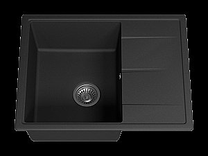 Кухонная мойка Misty Titan 65 TIT-65х51-01 антрацит купить в интернет-магазине сантехники Sanbest