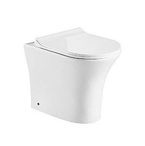 Унитаз приставной CeruttiSpa Bernina F 217D безободковый, с крышкой микролифт купить в интернет-магазине Sanbest