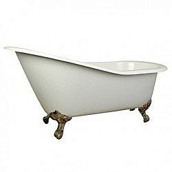 Ванна чугунная Magliezza Gracia 170x76 белая/ножки бронза купить в интернет-магазине Sanbest