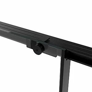 Душевая дверь Vincea Slim Soft VDS-1SS120CLB 120 профиль черный/стекло прозрачное купить в интернет-магазине Sanbest