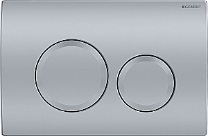 Кнопка для инсталляции Geberit Delta 20 115.127.46.1 хром матовый купить в интернет-магазине сантехники Sanbest