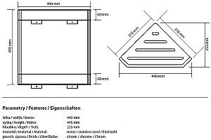 Мыльница Bemeta Cytro 146208202 купить в интернет-магазине сантехники Sanbest