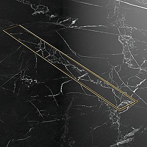 Душевой трап Excellent Stilio Gold 70 INEX.1515.700.P.GL золото купить в интернет-магазине Sanbest