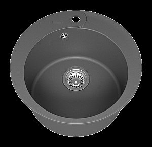 Кухонная мойка Misty Artemida 51 ART-51-04 серый шелк купить в интернет-магазине сантехники Sanbest