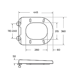Унитаз BelBagno MARINO BB105CPR/BB105SC безободковый, с бачком, с крышкой микролифт, белый купить в интернет-магазине Sanbest