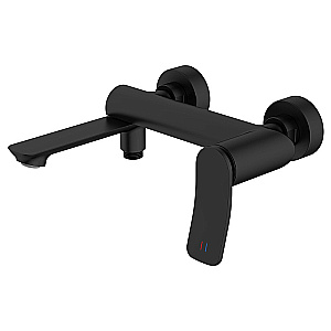 Смеситель для ванны Azario Escaro AZ-K3074B черный матовый купить в интернет-магазине сантехники Sanbest