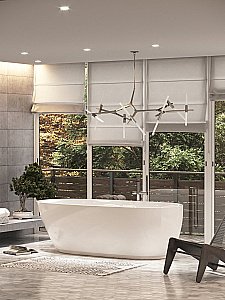 Акриловая ванна Sancos Single 180х85 FB07 белая купить в интернет-магазине Sanbest