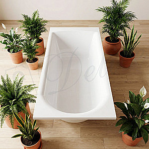 Ванна Delice Astra DLR330057-G 180х80 белая купить в интернет-магазине Sanbest