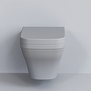 Унитаз подвесной Ambassador Benefit 203T20301R серый матовый купить в интернет-магазине Sanbest