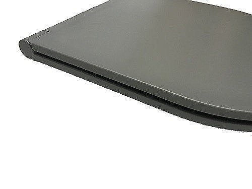 Унитаз подвесной Ceramalux 2197MG серый матовый, безободковый, с крышкой микролифт купить в интернет-магазине Sanbest