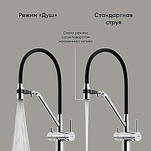 Смеситель для кухни Sancos Dora SC4003CH хром купить в интернет-магазине сантехники Sanbest