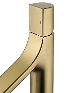 Смеситель для раковины высокий WONZON & WOGHAND The ONE, Брашированное золото (WW-H1011-BG) купить в интернет-магазине сантехники Sanbest