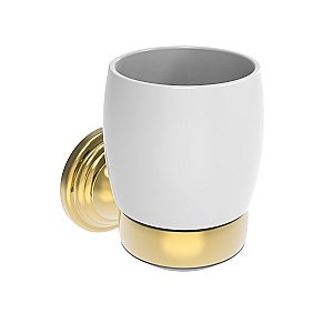 Стакан для зубных щеток Savoy SV2 GOLD золото купить в интернет-магазине сантехники Sanbest