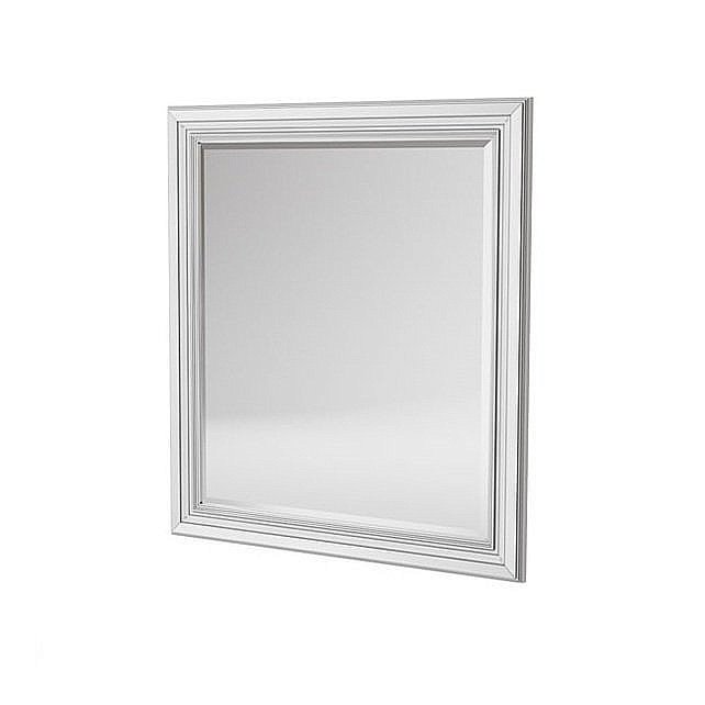 Зеркало Caprigo Fresco 80 Белое в ванную от интернет-магазине сантехники Sanbest