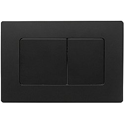 Кнопка для инсталляции Veconi Flush FLV8-B черная матовая купить в интернет-магазине сантехники Sanbest