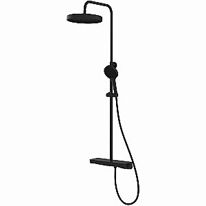 Душевая система Vincea Inspire VSFS-3I12TMB черная матовая купить в интернет-магазине сантехники Sanbest