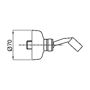 Держатель ручного душа Webert SHOWER SET AC0439015 хром купить в интернет-магазине сантехники Sanbest