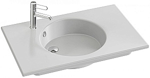Раковина Jacob Delafon ODEON RIVE GAUCHE EXAW112-Z-00 80 белая купить в интернет-магазине Sanbest