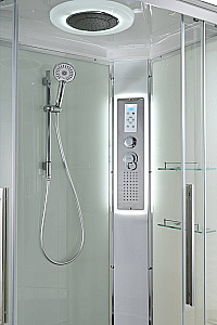 Душевая кабина AvaCan EM Серия EM2912 LEDT 120х90 с гидромассажем, с подсветкой, прозрачная купить в интернет-магазине Sanbest