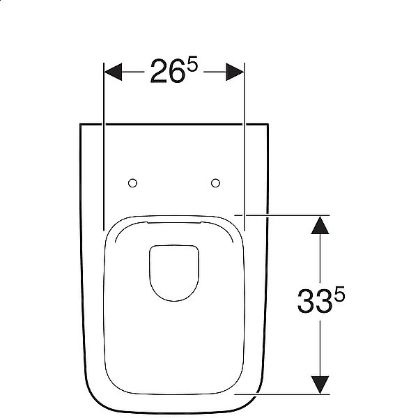 Унитаз подвесной Geberit iCon Square 201950000 белый, безободковый купить в интернет-магазине Sanbest