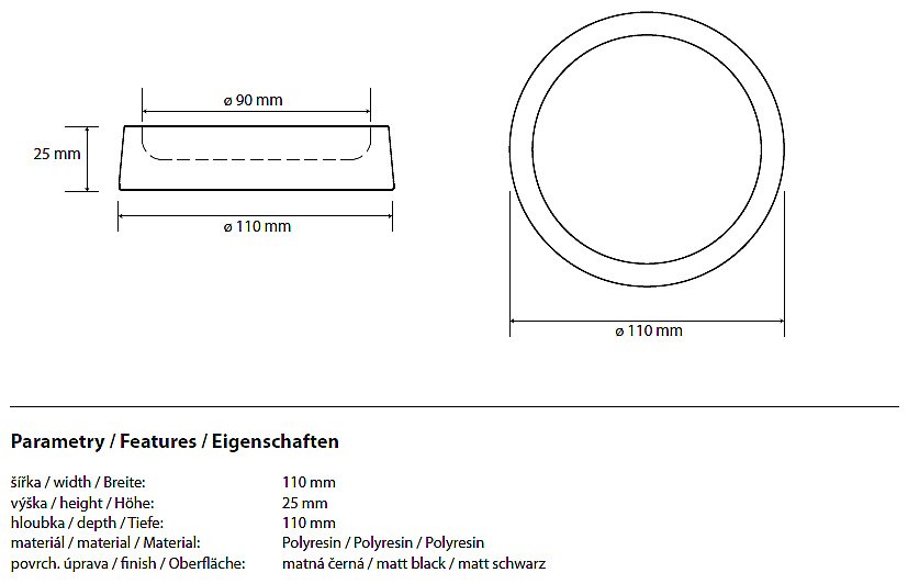 Мыльница Bemeta Gamma 145608320 черная купить в интернет-магазине сантехники Sanbest