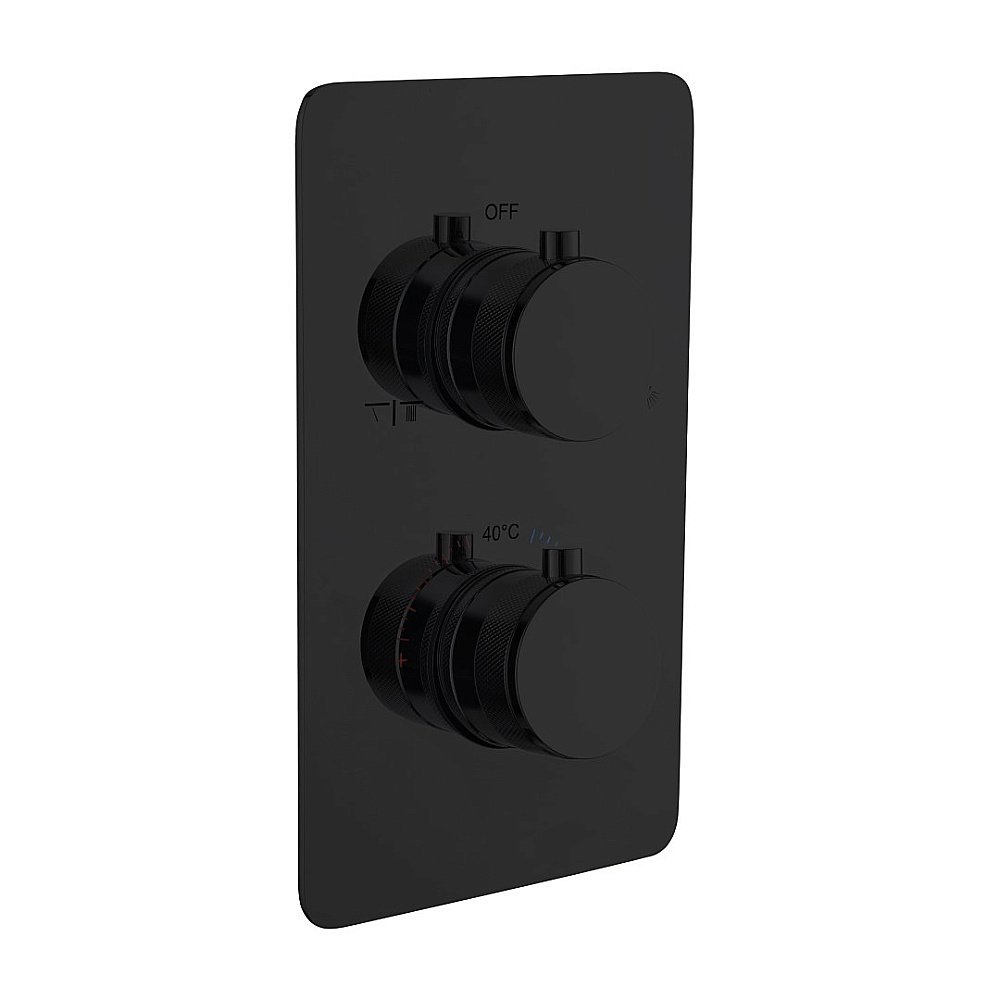 Смеситель для душа Boheme Cell 134-2-B черный матовый купить в интернет-магазине сантехники Sanbest