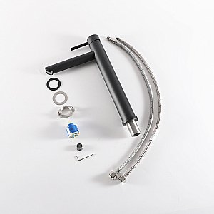 Смеситель для раковины Gid Berlin SS080-BM-D черный матовый купить в интернет-магазине сантехники Sanbest