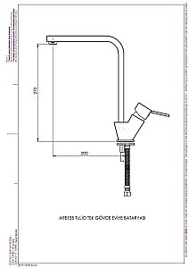 Смеситель для кухни GPD TULIO MTE135 купить в интернет-магазине сантехники Sanbest