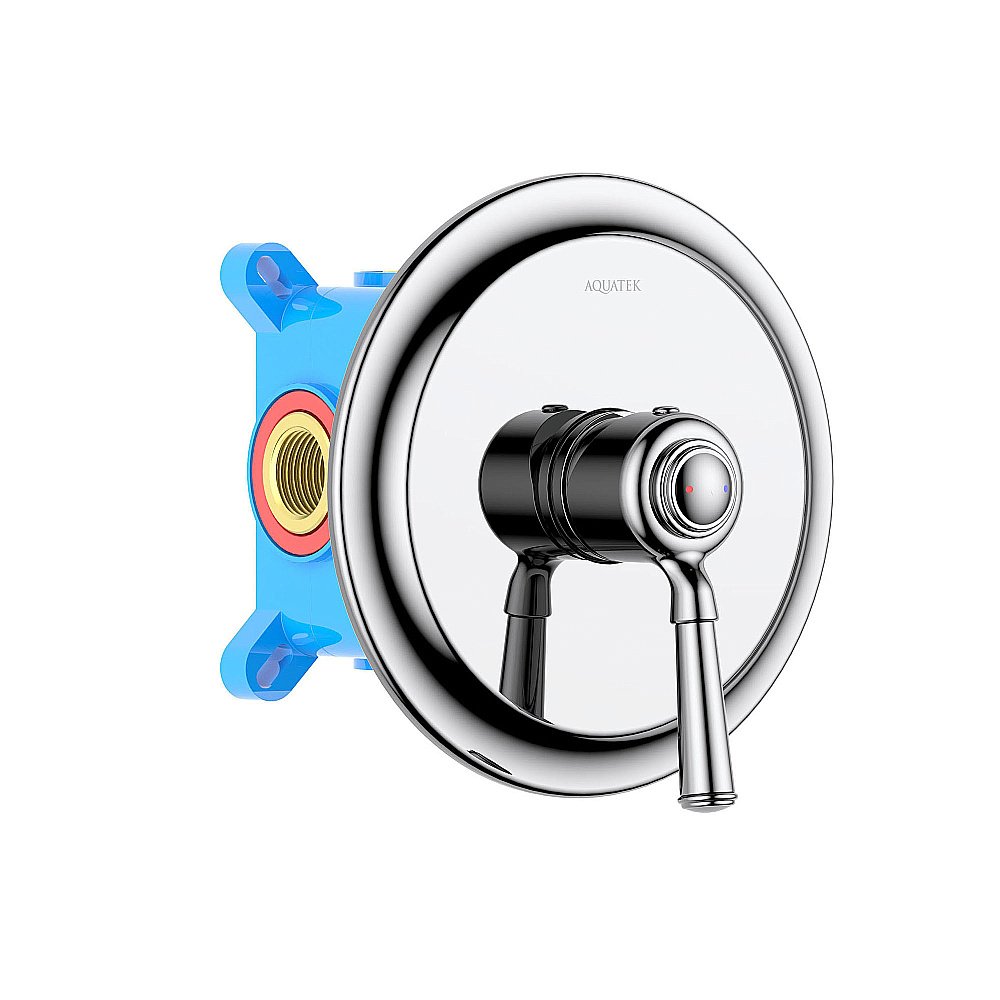 Cмеситель для душа Aquatek Классик AQ1566CR хром купить в интернет-магазине сантехники Sanbest