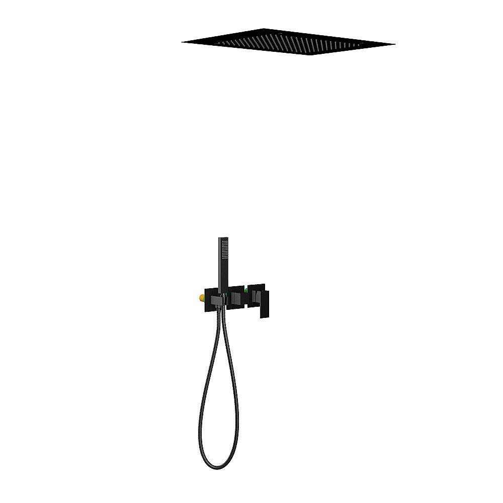 Душевая система Timo Selene SX-2129/03SM черная матовая купить в интернет-магазине сантехники Sanbest