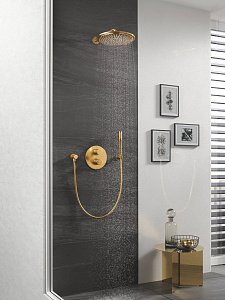 Верхний душ Grohe Rainshower Cosmopolitan 26066GN0 купить в интернет-магазине сантехники Sanbest