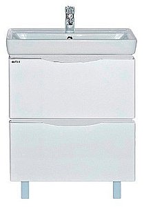 Тумба с раковиной напольная Misty Венера 70 белая для ванной в интернет-магазине Sanbest