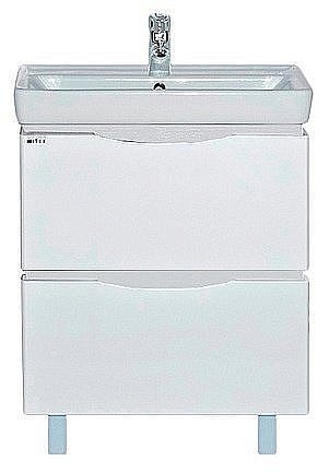 Тумба с раковиной напольная Misty Венера 70 белая для ванной в интернет-магазине Sanbest
