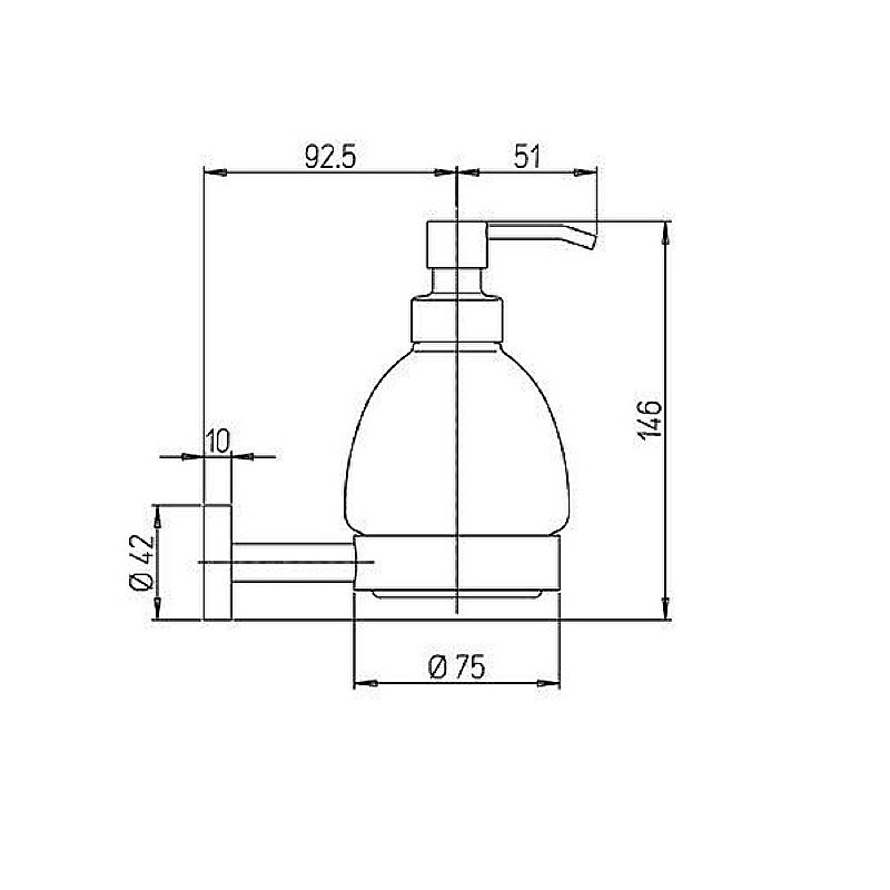 Диспенсер PAINIi Pixel 81CR031BI хром купить в интернет-магазине сантехники Sanbest