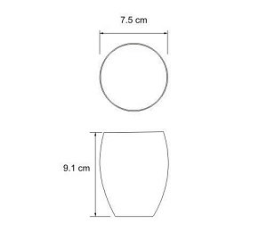 Стакан для зубных щеток WasserKRAFT Ruwer K-6728 купить в интернет-магазине сантехники Sanbest