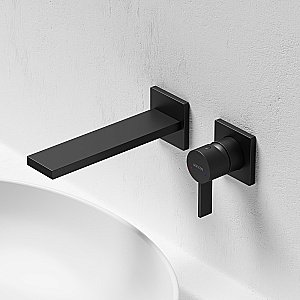 Смеситель для раковины Sancos Linn SC9021MB черный матовый купить в интернет-магазине сантехники Sanbest