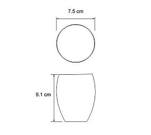 Стакан для зубных щеток WasserKRAFT Ruwer K-6728 купить в интернет-магазине сантехники Sanbest