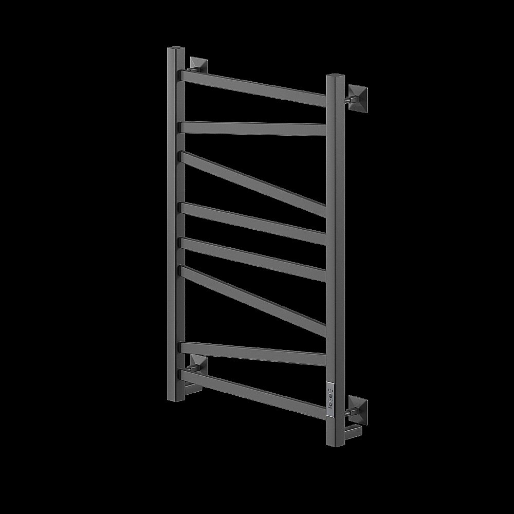 Полотенцесушитель электрический Veconi Barro-C B8050B-C черный купить в интернет-магазине сантехники Sanbest