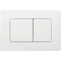 Кнопка для инсталляции Veconi Flush FLV8-W белая глянцевая купить в интернет-магазине сантехники Sanbest