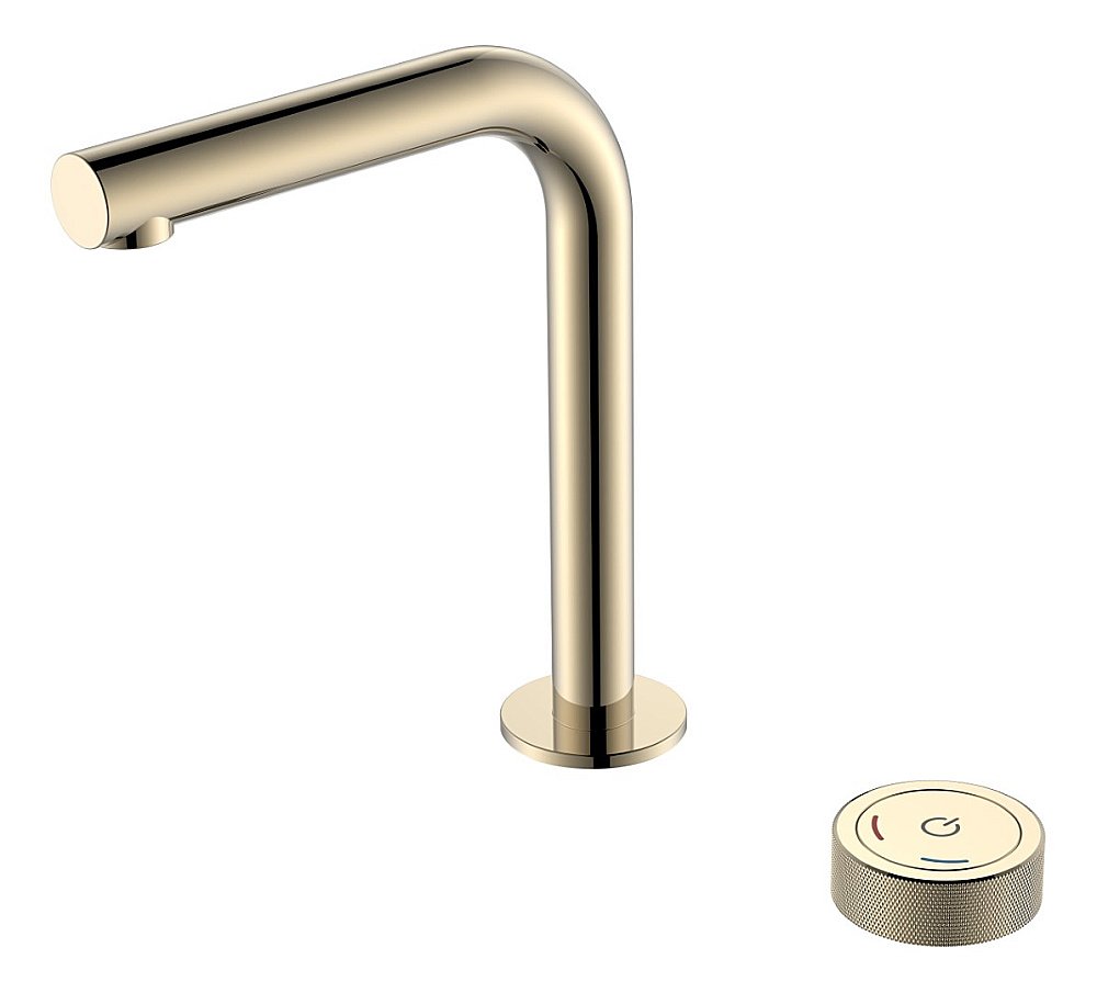 Смеситель для раковины Boheme TECH 158-G золото купить в интернет-магазине сантехники Sanbest