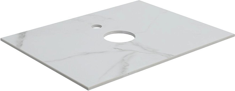 Столешница Aquanet Nova Lite 257607 60 мрамор для ванной в интернет-магазине сантехники Sanbest