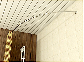 Карниз Relisan Ariadna 150х110 купить в интернет-магазине сантехники Sanbest