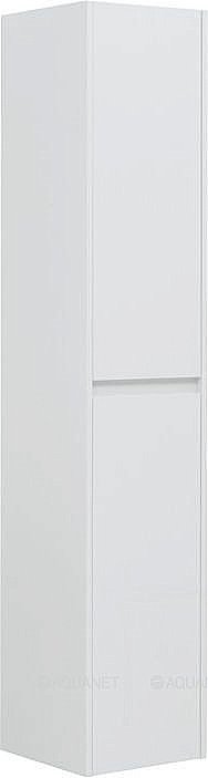 Шкаф-пенал Aquanet Nova Lite 242266 35 белый для ванной в интернет-магазине сантехники Sanbest