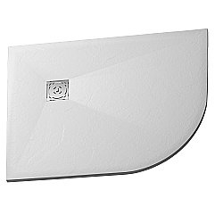 Душевой поддон RGW Stone Tray 80x120 белый левый купить в интернет-магазине сантехники Sanbest