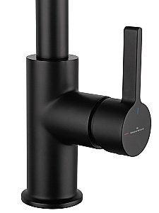 Смеситель для кухни c подключением фильтра WONZON & WOGHAND, Черный матовый (WW-88458008-MB) купить в интернет-магазине сантехники Sanbest