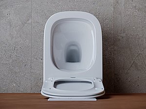 Унитаз подвесной Ceramica Nova NOEL Rimless CN3013 безободковый, с крышкой микролифт купить в интернет-магазине Sanbest