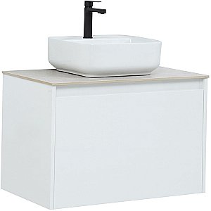 Тумба с раковиной Aquanet Nova Lite 242275 75 белый для ванной в интернет-магазине Sanbest