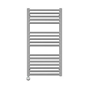 Полотенцесушитель электрический Terminus Альба П17 500x1045 левый/правый купить в интернет-магазине сантехники Sanbest