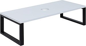 Столешница для раковины Aquanet Арт 100 белый матовый для ванной в интернет-магазине сантехники Sanbest