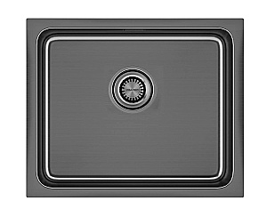 Мойка кухонная Paulmark Vista 54 UNI  PM305444-GM купить в интернет-магазине сантехники Sanbest